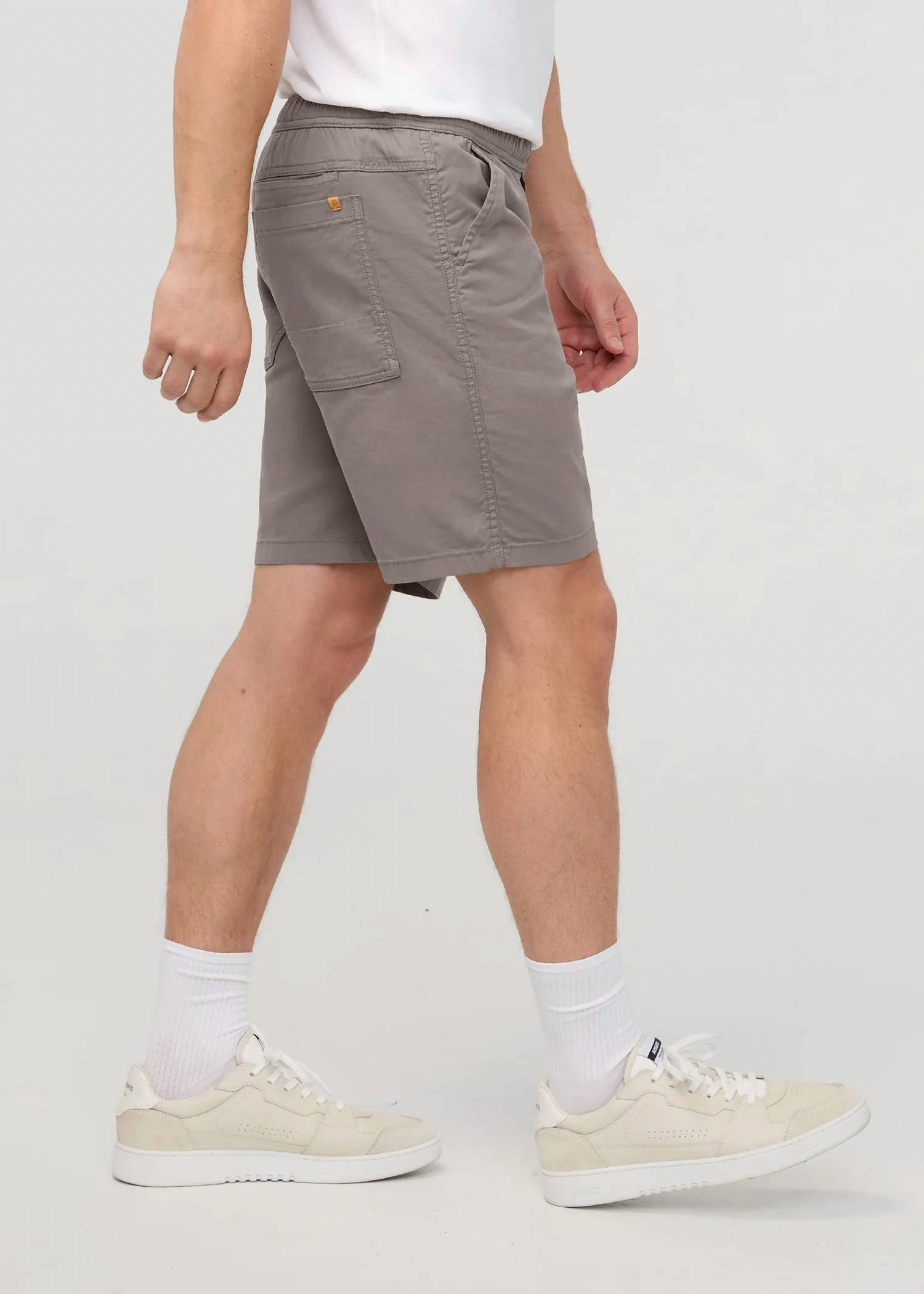 New Duer Live Lite Traveller Short In Stone — image 2 of 7